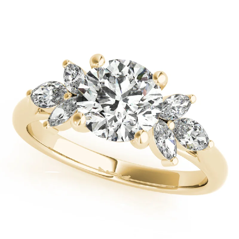 April Diamond Engagement Ring Setting