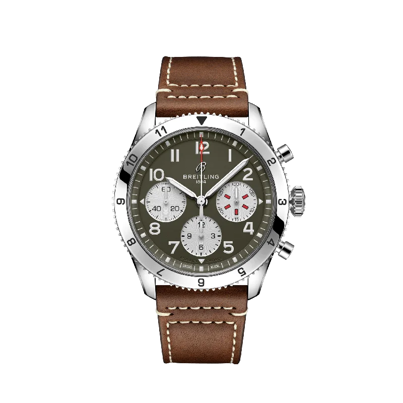 Classic Avi Chronograph 42 Curtiss Warhawk
 A233802A1L1X1