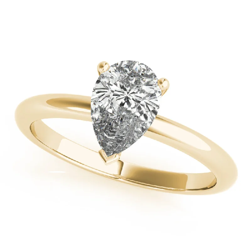 Lara Pear Diamond Engagement Ring Setting