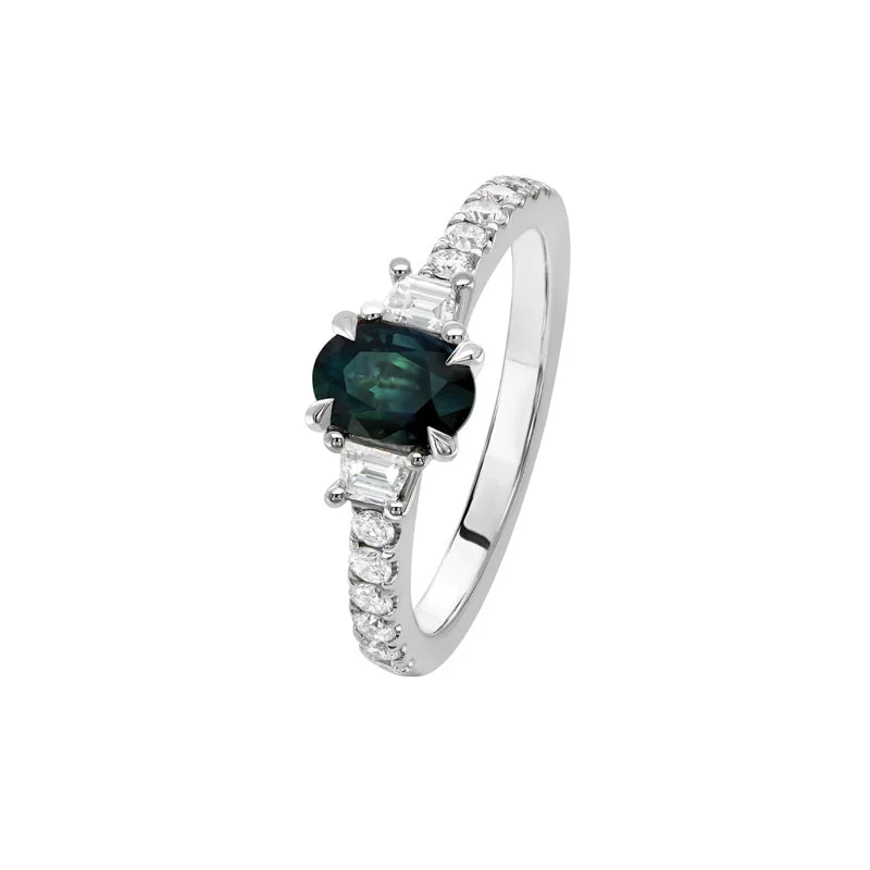 Sapphire Dreams Larme De La Mer Ring