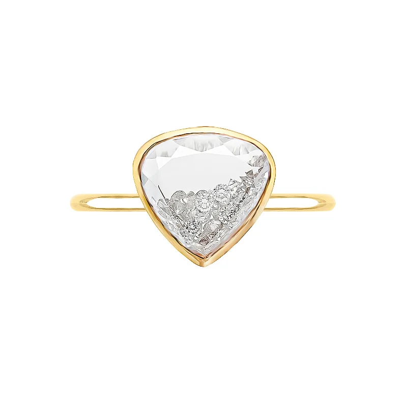 Naipe Heartish Diamond Ring