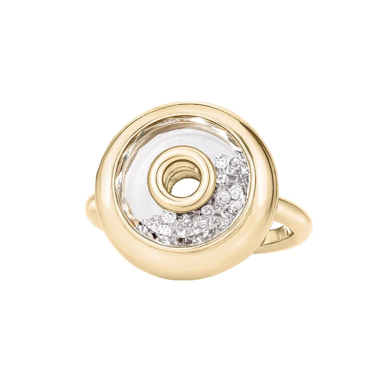 Roda Diamond Shaker Ring