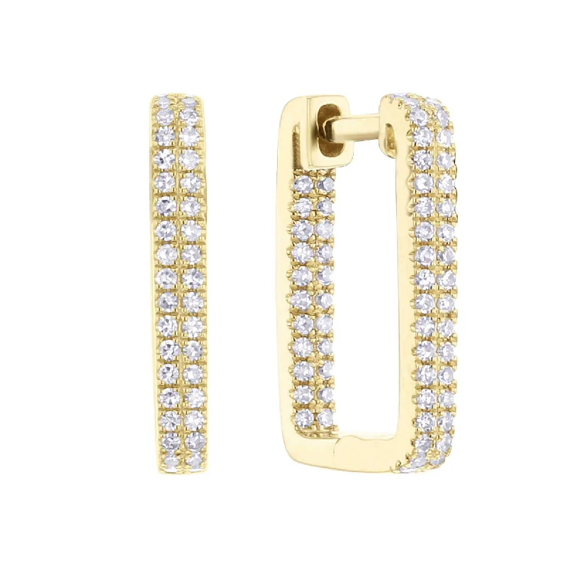 Adelais Diamond Hoop Earring