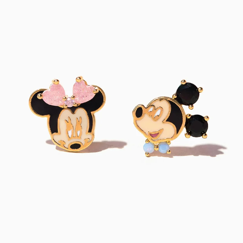 Disney Mickey Mouse & Minnie Mouse Studs