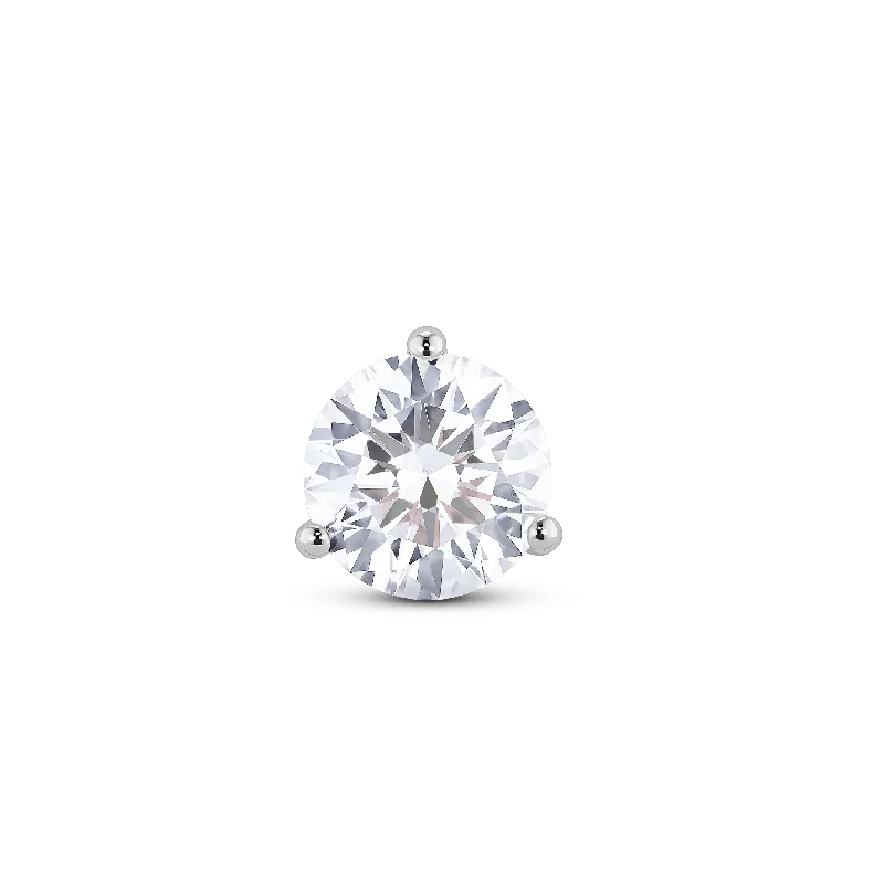 The Round Brilliant Solitaire Stud