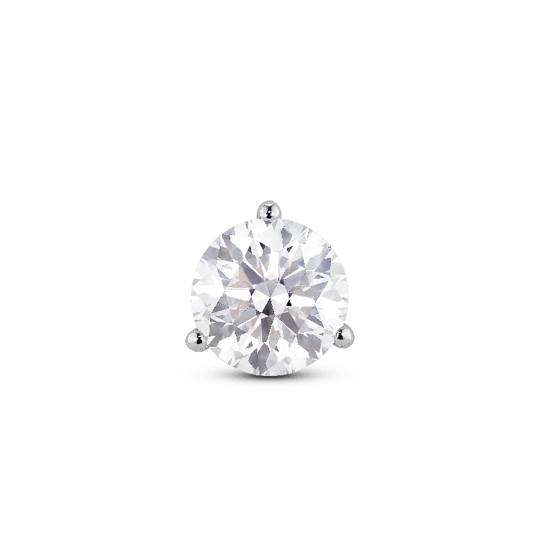 The Round Brilliant Solitaire Stud