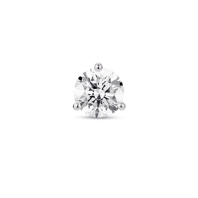 The Round Brilliant Solitaire Stud