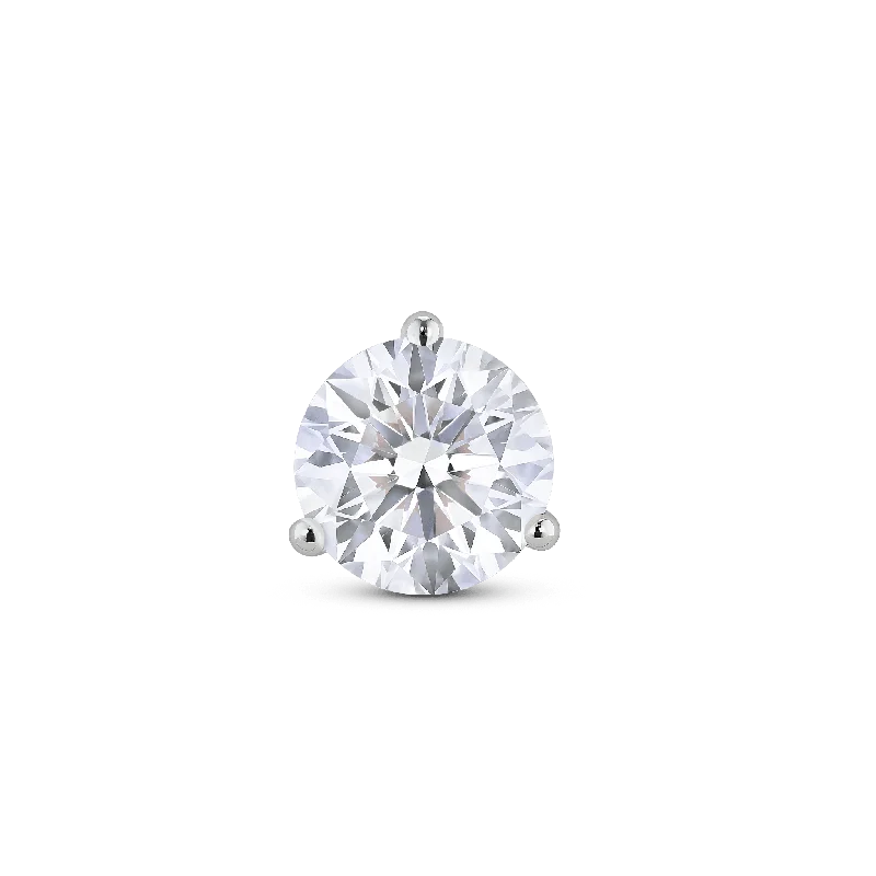 The Round Brilliant Solitaire Stud