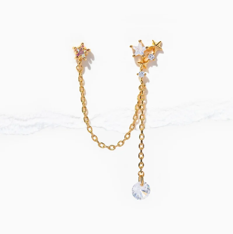 Star Crossed Lover Double Earring