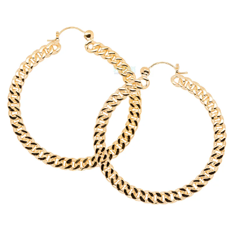 "Downtown" Hoop Earrings