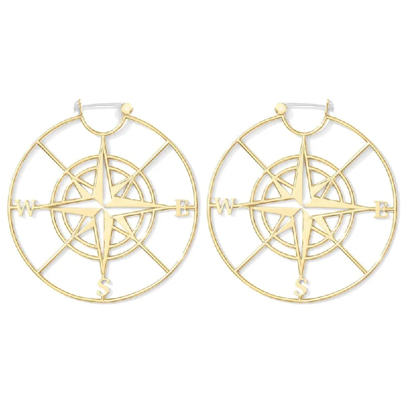 "Voyage" Hoop Earrings