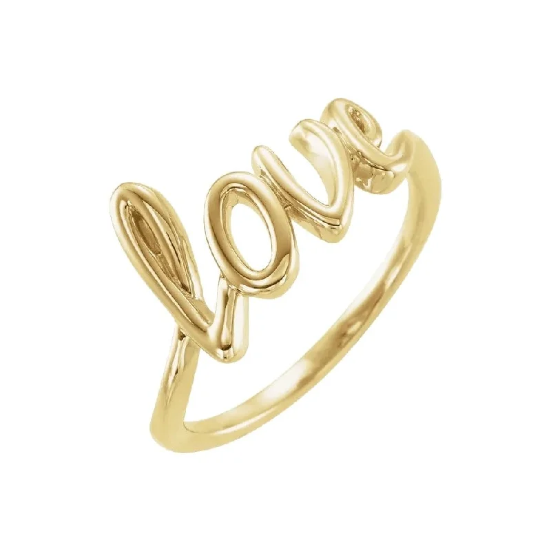 Script Love Ring