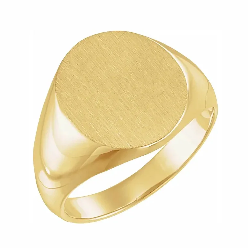 Oval Signet Ring