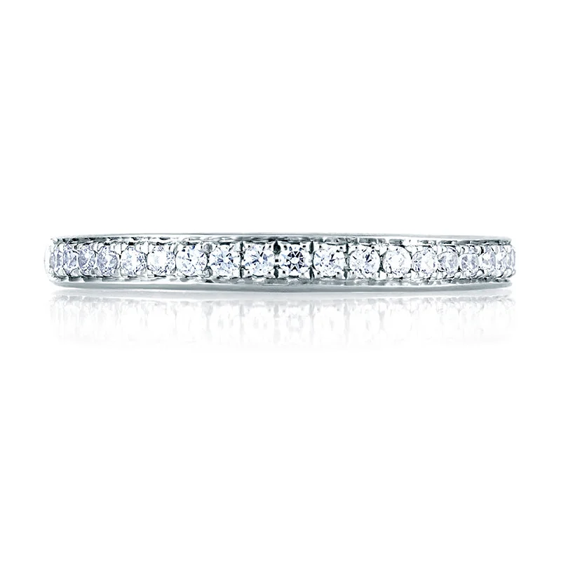 A.Jaffe Classic Pavé Set Diamond Wedding Band MR1563/24