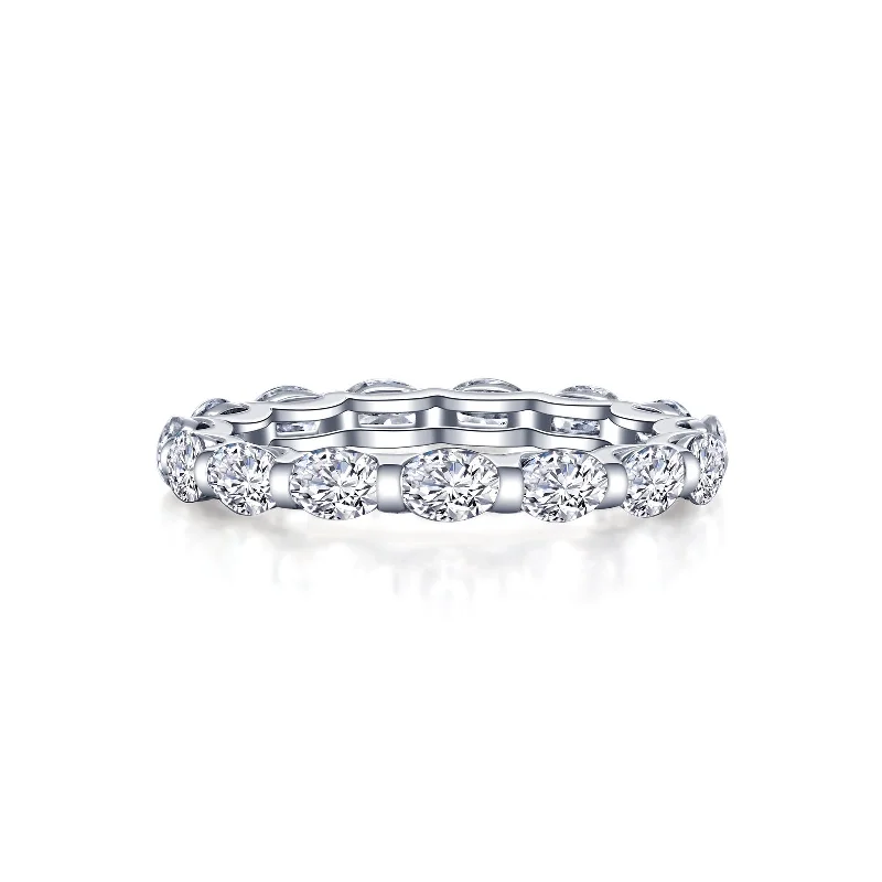 Lafonn Simulated Diamond Oval Eternity Band R0492CLP