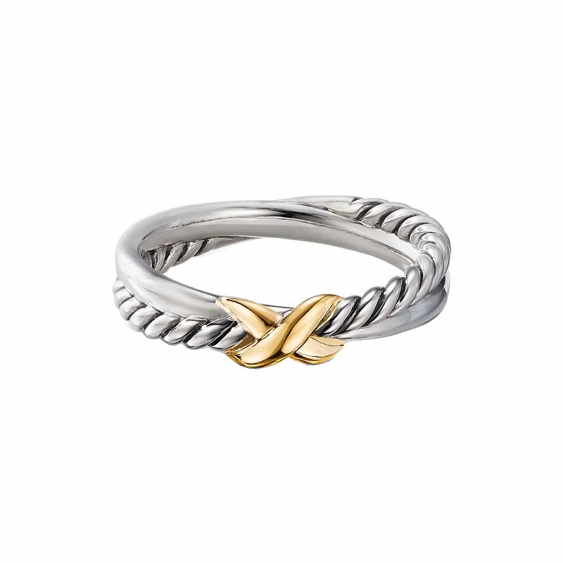 Petite X Ring (Size 6)