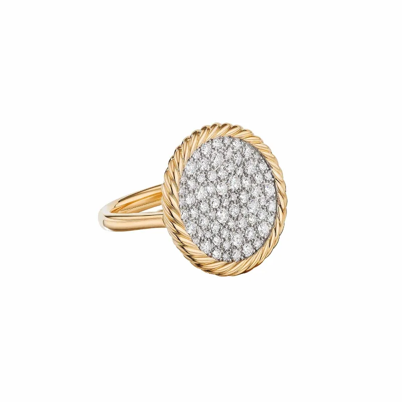 DY Elements Ring with Diamonds