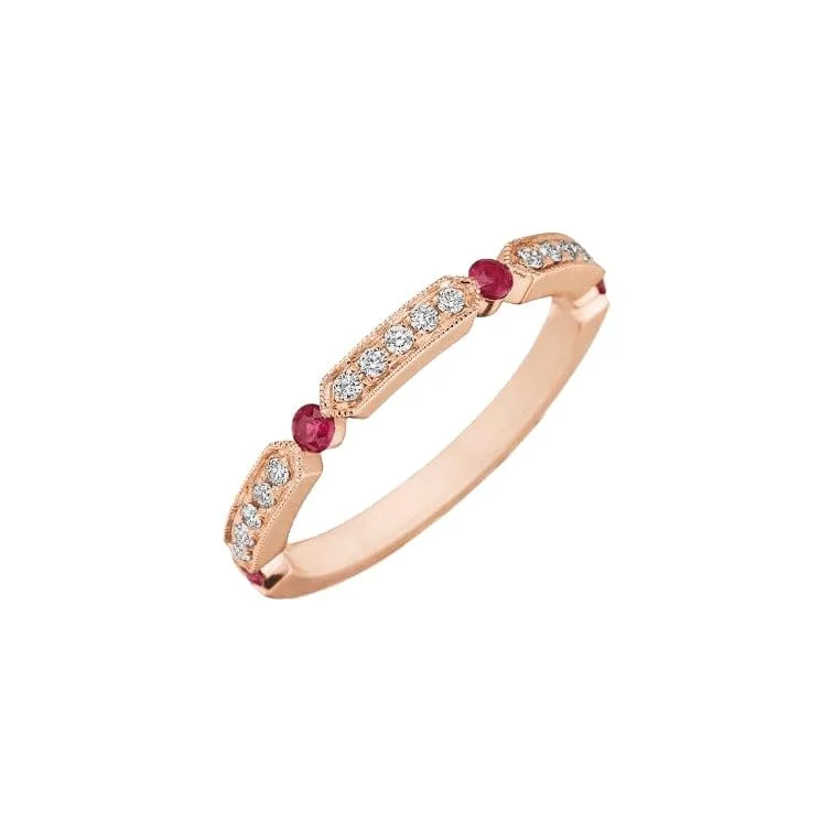 Ruby and Diamond Band