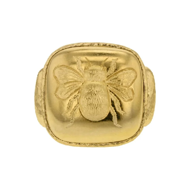 "Fat Bee" Signet Ring