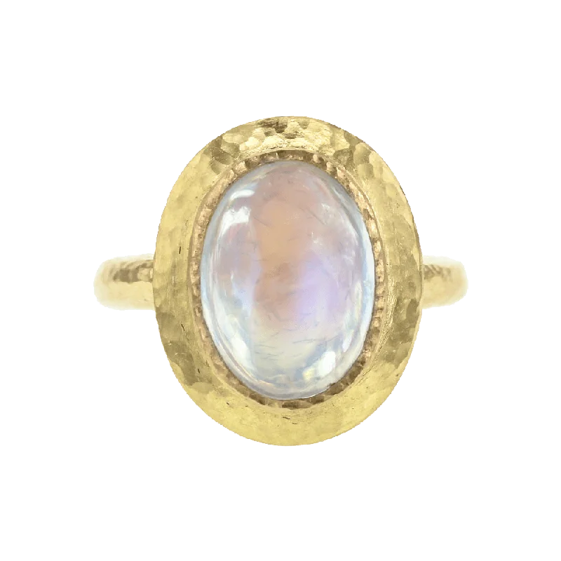 Moonstone Statement Ring