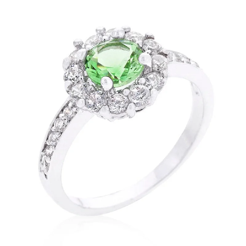 Rhodium-Light Green