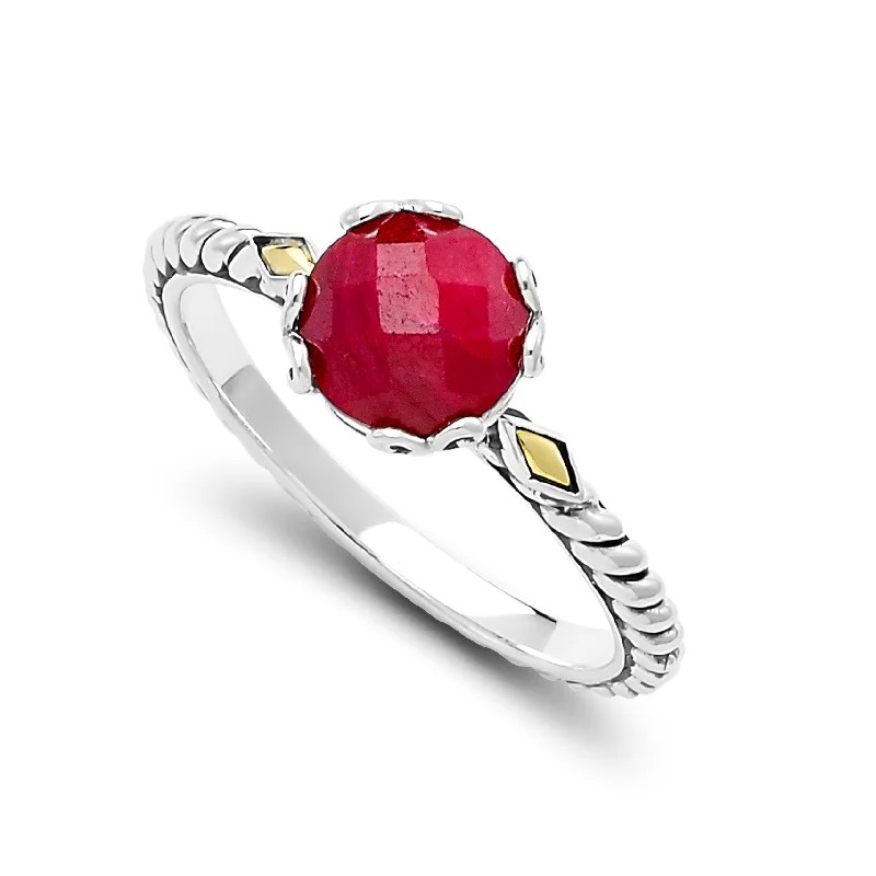 Samuel B. Ruby Birthstone Glow Ring - July