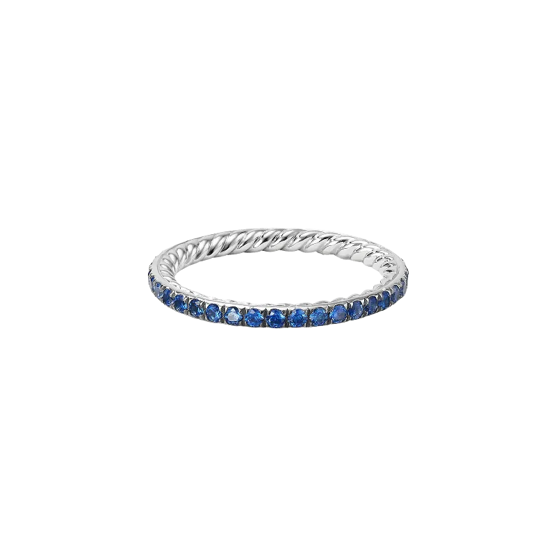 Blue Sapphire Eden Eternity Band