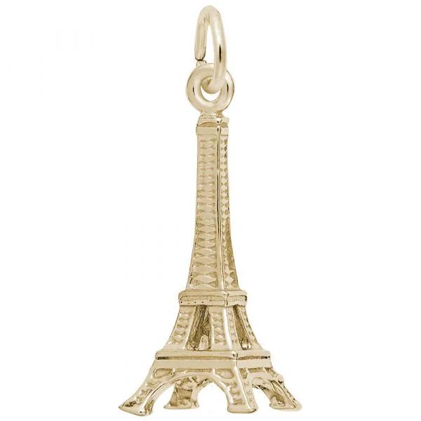 14K Yellow Gold Eiffel Tower Charm