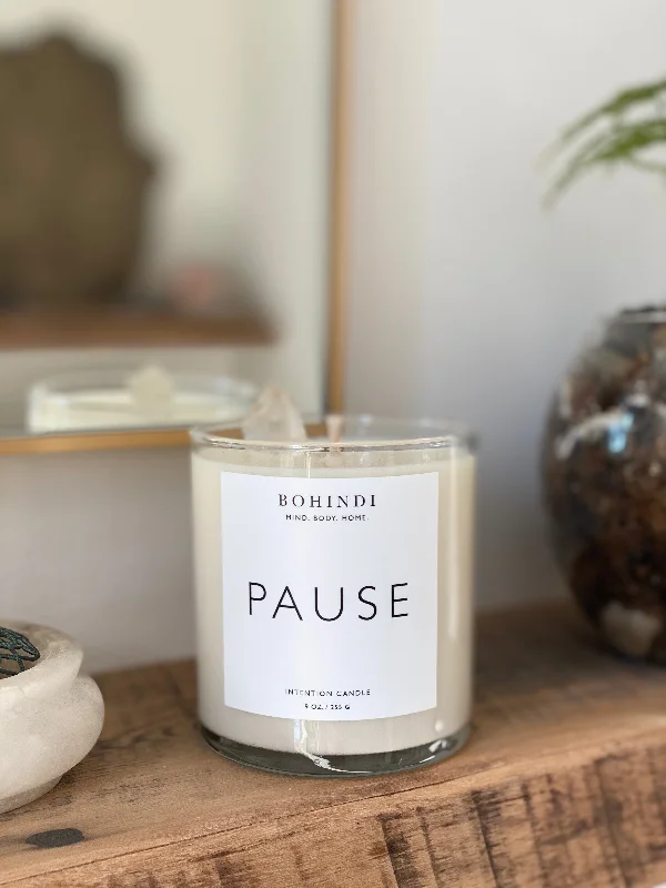 PAUSE INTENTION CANDLE