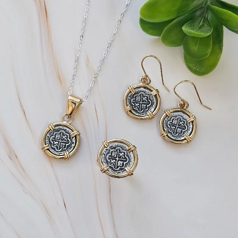 Alchemia & Sterling Silver Replica Spanish Coin Set