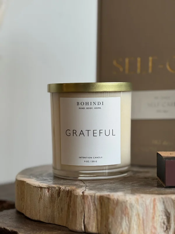 GRATEFUL Intention Candle