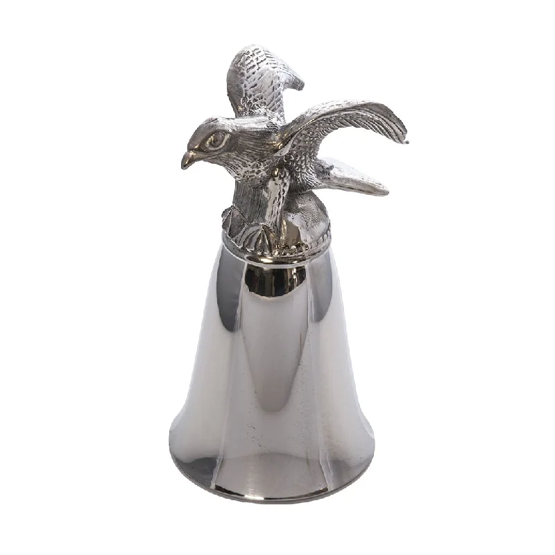 Pewter Eagle Stirrup Cup Jigger 2.5oz