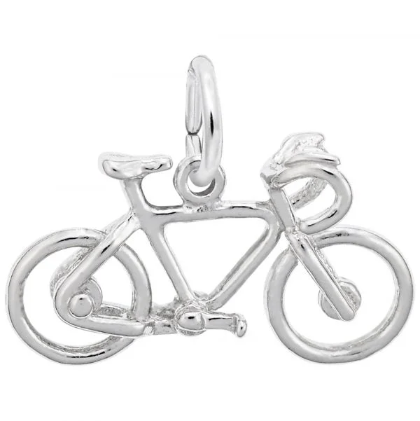 Sterling Silver Bicycle Charm