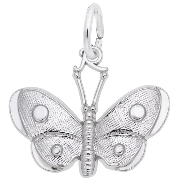 Sterling Silver Butterfly Charm