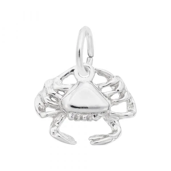 Sterling Silver Crab Charm