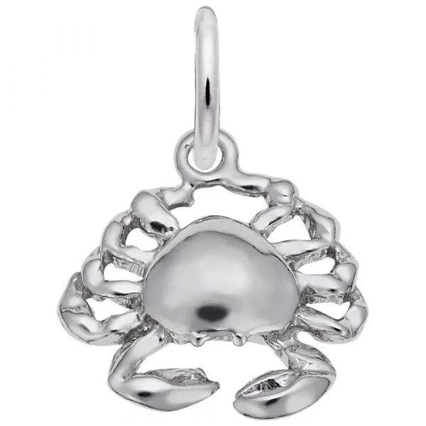 Sterling Silver Crab Charm