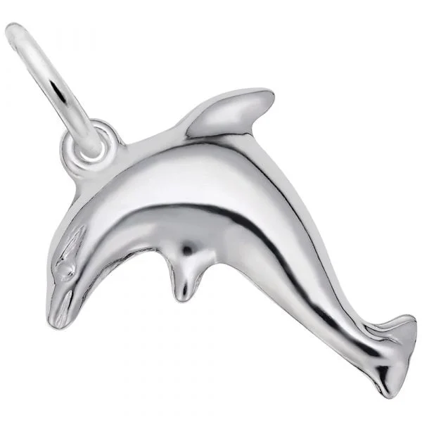 Sterling Silver Dolphin Charm