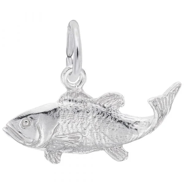 Sterling Silver Fish Charm