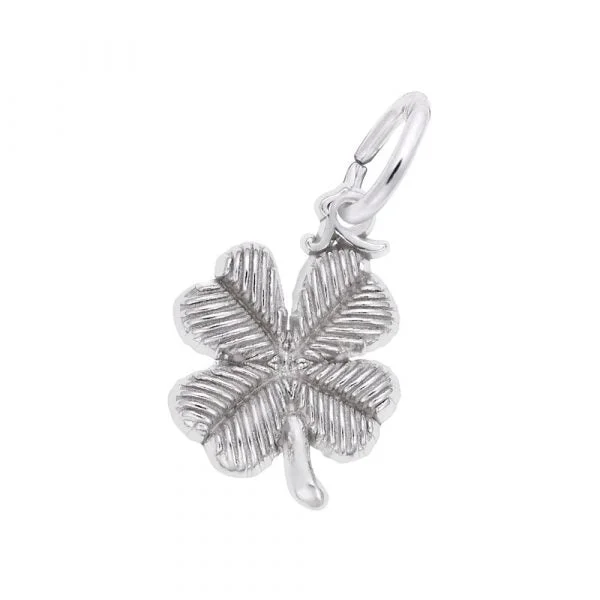 Sterling Silver Four Leaf Clover Charm