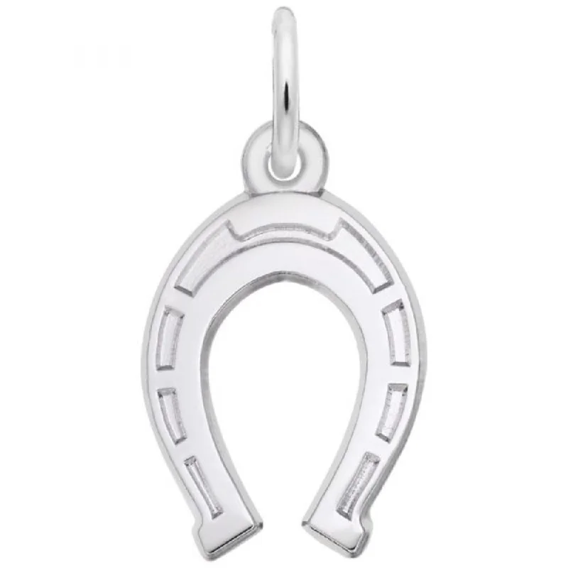 Sterling Silver Horseshoe Charm