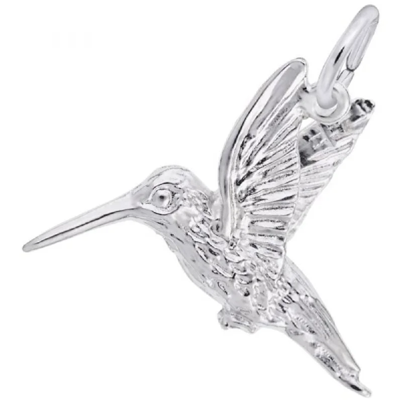 Sterling Silver Hummingbird Charm