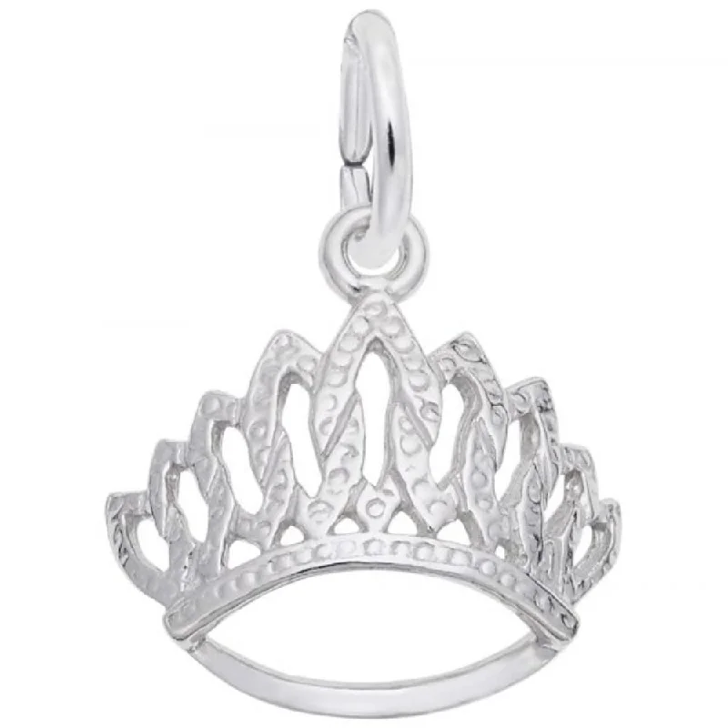 Sterling Silver Tiara Charm