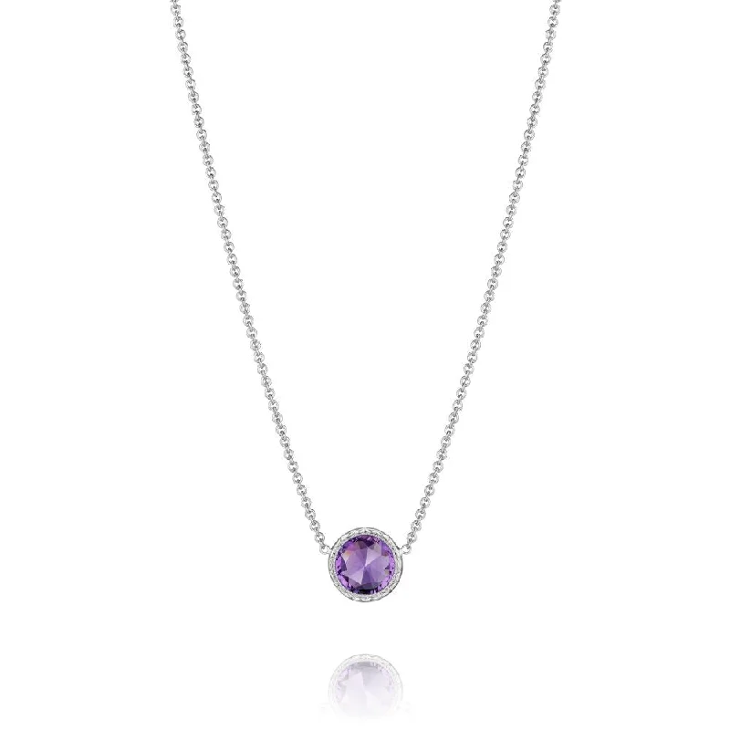 Tacori Floating Bezel Gemstone Necklace