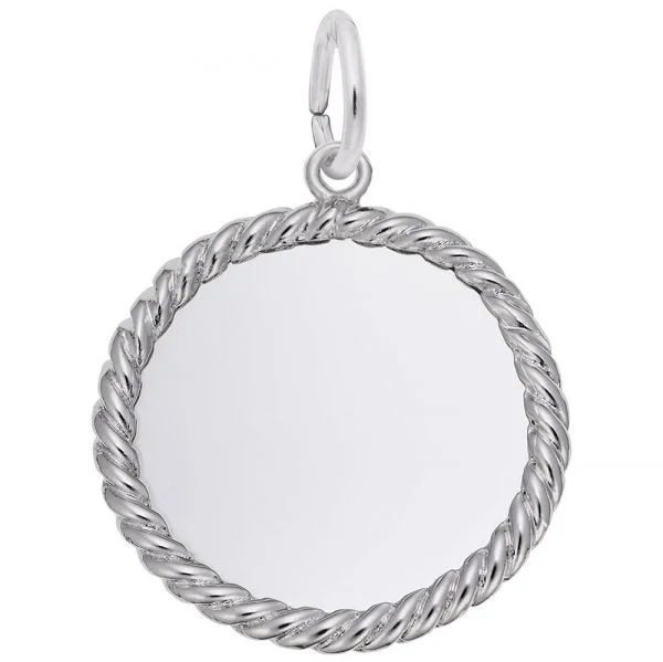 Twist Rope Disc Charm