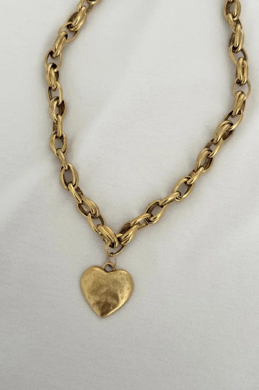 Woven Heart Necklace